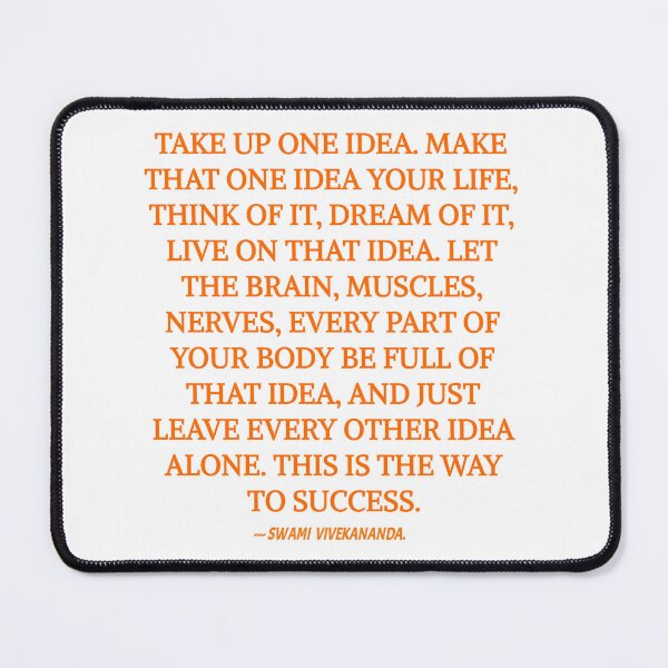 Item preview, Take up one idea quote by swami Vivekananda. designed and sold by Aumcreations.