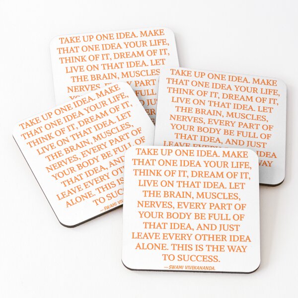 Item preview, Take up one idea quote by swami Vivekananda. designed and sold by Aumcreations.