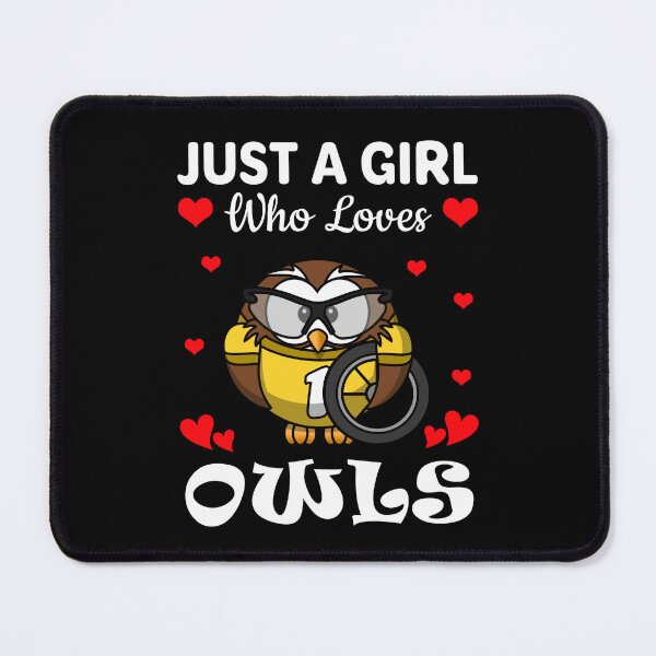 Item preview, Just a girl who loves owls designed and sold by mmammammira.