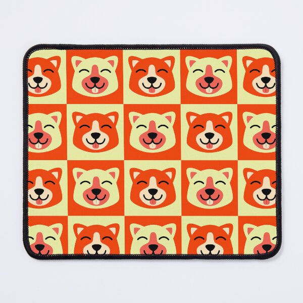 Item preview, Dog face patterns orange designed and sold by CoolArtByMboya.