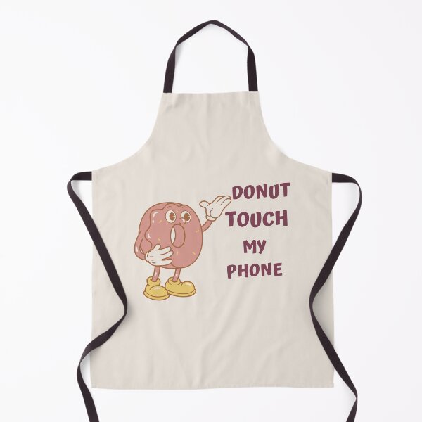 Item preview, Donut Touch My Phone - Funny Donut - Donut Lover designed and sold by designerpriti.