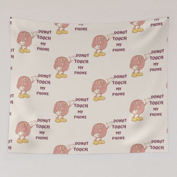 Item preview, Donut Touch My Phone - Funny Donut - Donut Lover  designed and sold by designerpriti.