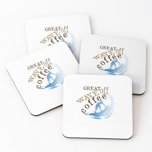 Item preview, great wave off coffee t-shirt designed and sold by lookystyle.