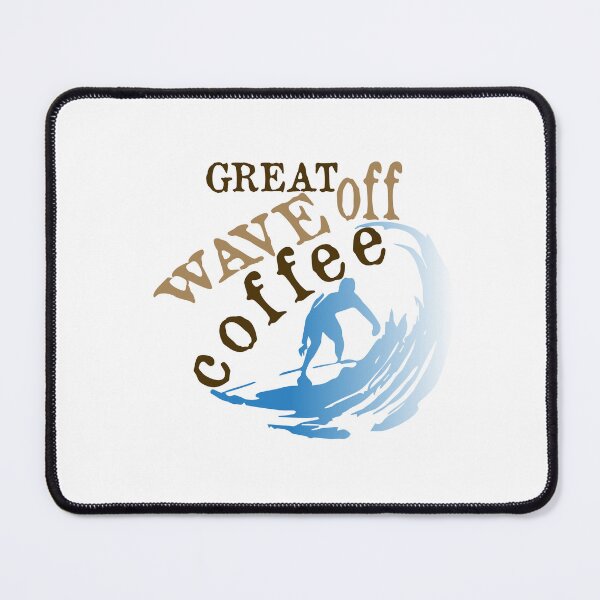 Item preview, great wave off coffee t-shirt designed and sold by lookystyle.
