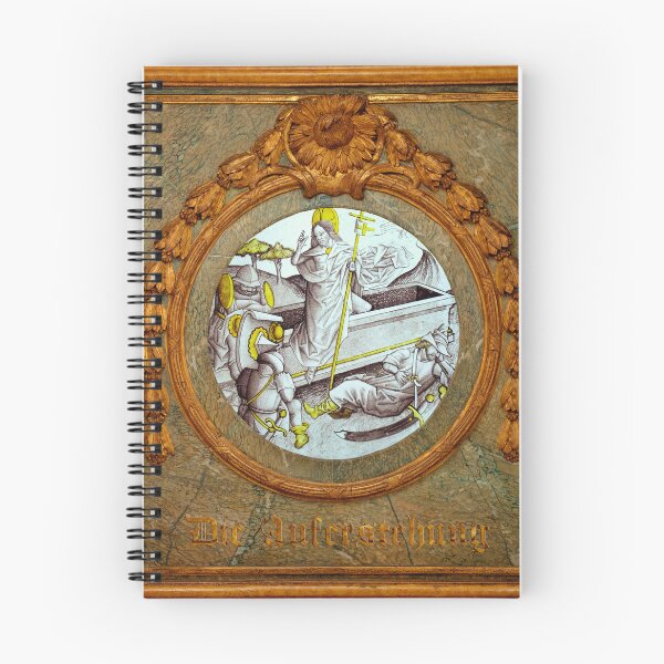 Item preview, Die Auferstehung - The Resurrection - Collage with stained glass Jesus Christ 1480 designed and sold by LuceVeritatis.
