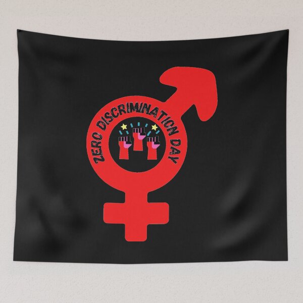 Item preview, Zero Discrimination Day Graphic T-Shirt designed and sold by harry mac.