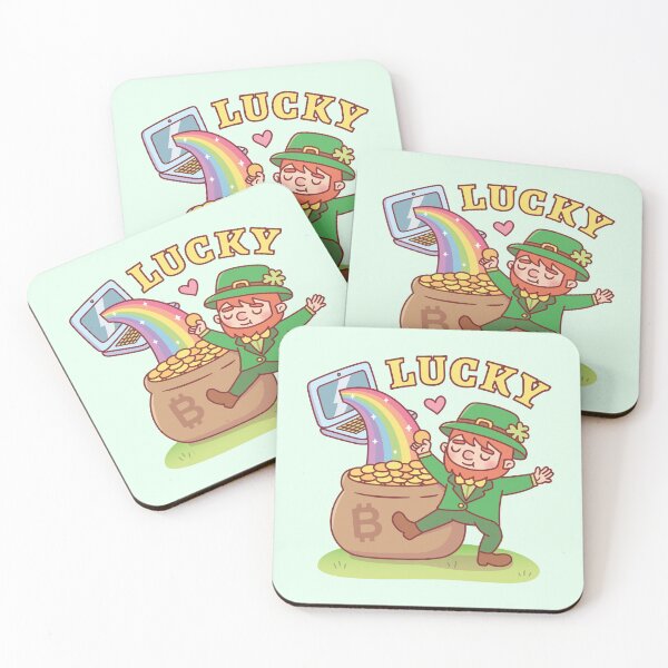 Item preview, Leprechaun Lucky Pot of Bitcoin Gold Funny designed and sold by rustydoodle.
