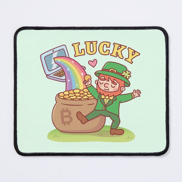 Item preview, Leprechaun Lucky Pot of Bitcoin Gold Funny designed and sold by rustydoodle.
