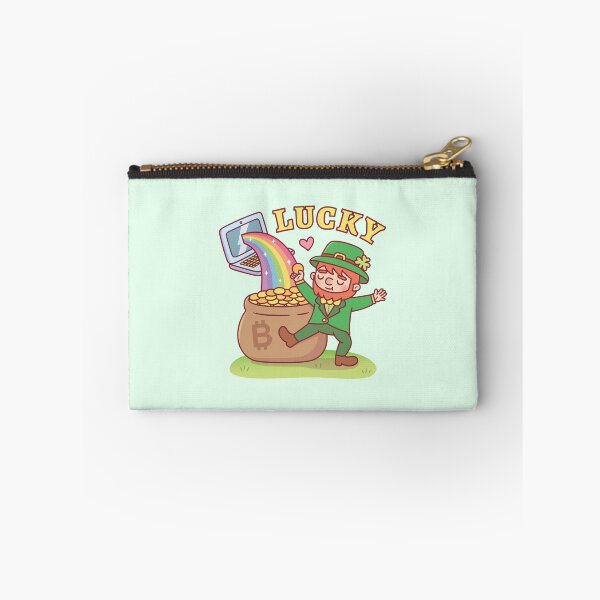 Item preview, Leprechaun Lucky Pot of Bitcoin Gold Funny designed and sold by rustydoodle.