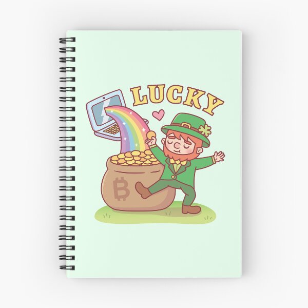 Item preview, Leprechaun Lucky Pot of Bitcoin Gold Funny designed and sold by rustydoodle.