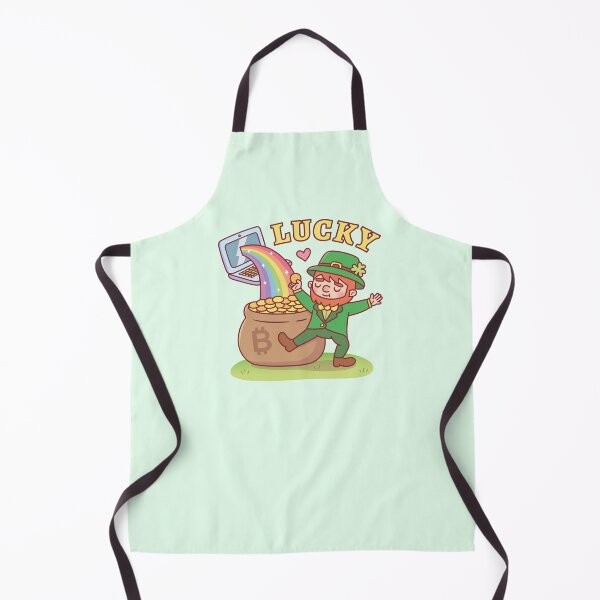 Item preview, Leprechaun Lucky Pot of Bitcoin Gold Funny designed and sold by rustydoodle.