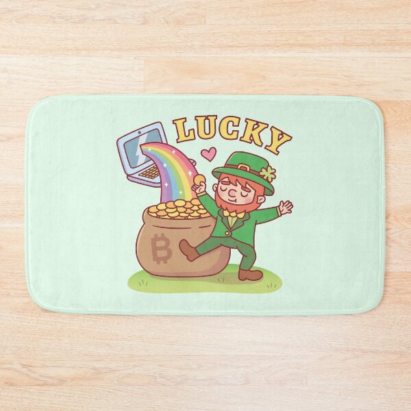 Item preview, Leprechaun Lucky Pot of Bitcoin Gold Funny designed and sold by rustydoodle.