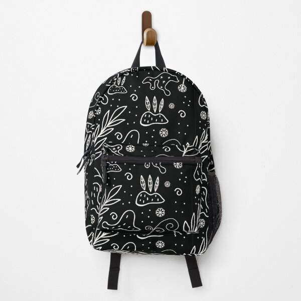 Item preview, Abstract Floral Jungle Pattern with Snowfall designed and sold by LoLskill.