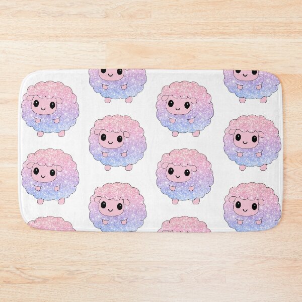 Item preview, fluffy little sheep (glitter edition) designed and sold by ShipsinParadise.