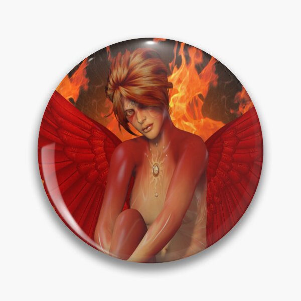 Item preview, Fire Goddess, fantasy fairy designed and sold by LoneAngel.