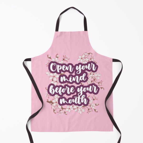 Item preview, Open Your Mind Before Your Mouth - Life quotes designed and sold by GraphismNinja.