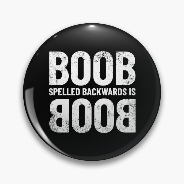 Artikelvorschau, Boob Spelled Backwards Is Boob Lover Men's Funny Boob Gear entworfen und verkauft von DynamicDesign.