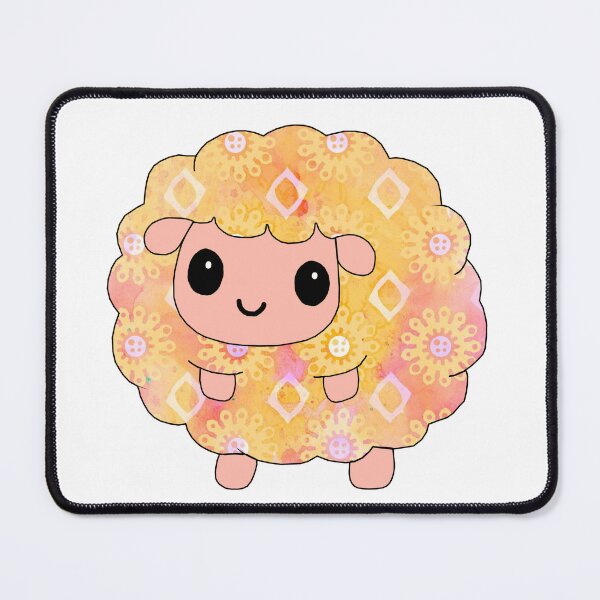 Item preview, fluffy little sheep (abstract edition) designed and sold by ShipsinParadise.