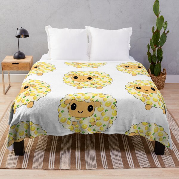 Item preview, fluffy little sheep (lemon edition) designed and sold by ShipsinParadise.