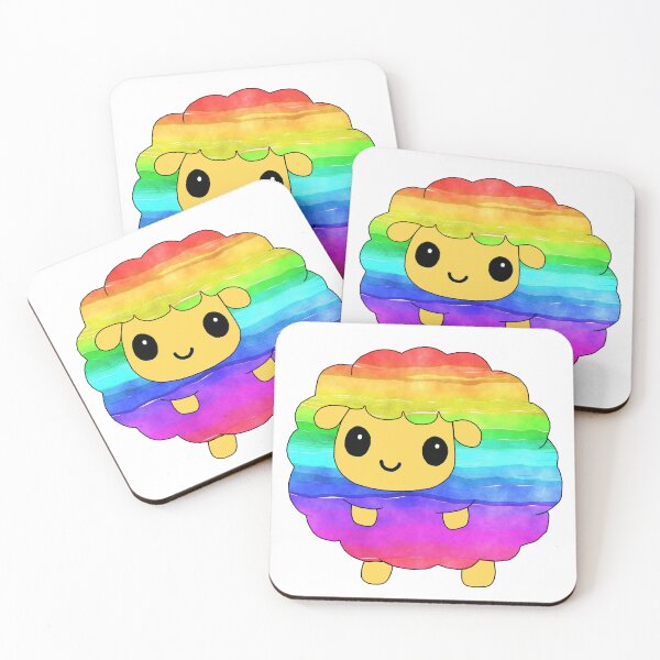 Item preview, fluffy little sheep (pride edition) designed and sold by ShipsinParadise.