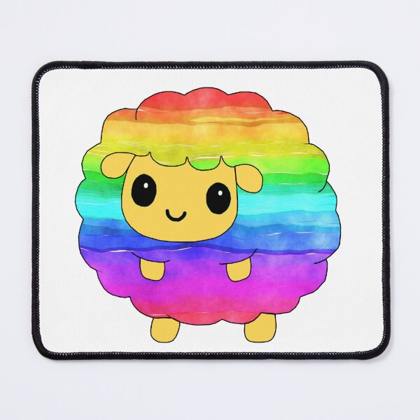 Item preview, fluffy little sheep (pride edition) designed and sold by ShipsinParadise.