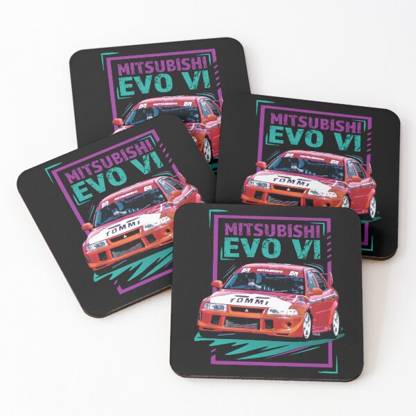 Item preview, Moitsubishi Evo VI 6 Tommi Makinen Graphic - Adhesivo - Fotografía - Obra de arte - Exhibición en pared, oficina, garaje designed and sold by Four88 Graphics.