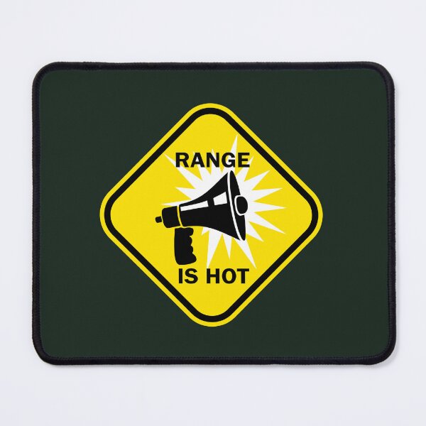 Item preview, Range is Hot IPSC Gun Military Firearm Pistol logo designed and sold by 9un5.