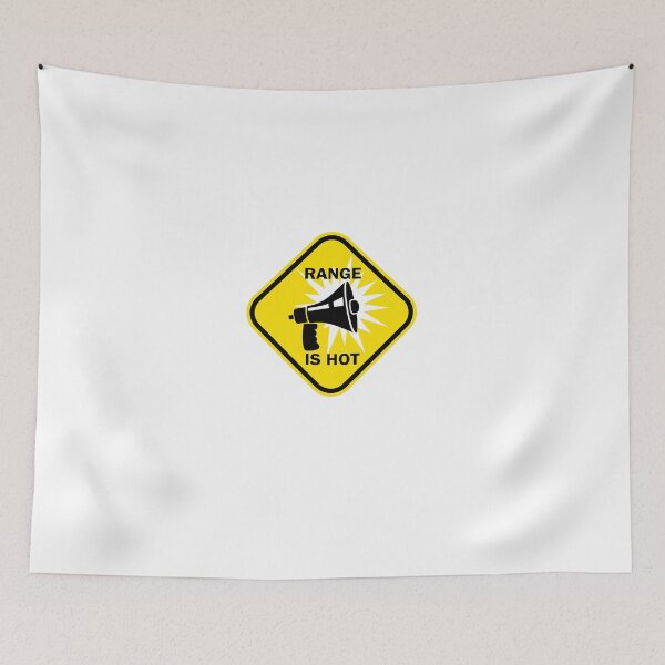 Item preview, Range is Hot IPSC Gun Military Firearm Pistol logo designed and sold by 9un5.