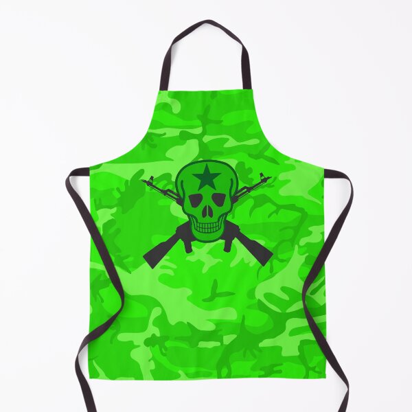 Item preview, Skull Army - Lime Green Camouflage designed and sold by uphome.