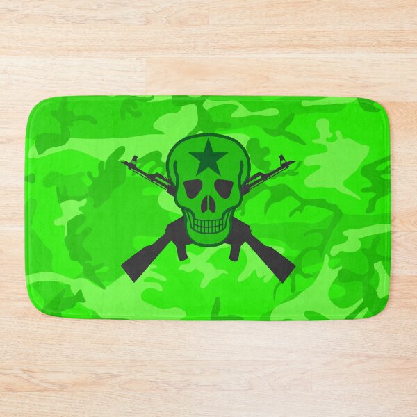 Item preview, Skull Army - Lime Green Camouflage designed and sold by uphome.