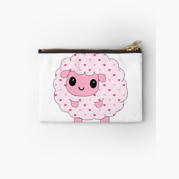 Item preview, fluffy little sheep (heart edition) designed and sold by ShipsinParadise.