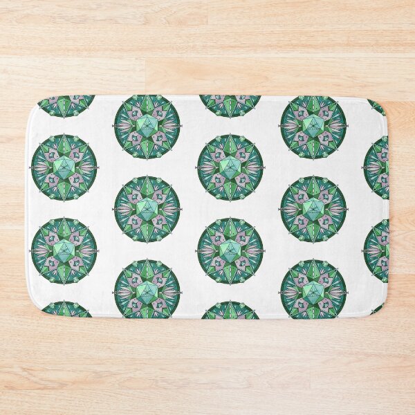 Item preview, Art Deco Style Dice Mandala designed and sold by GrousyGirl.
