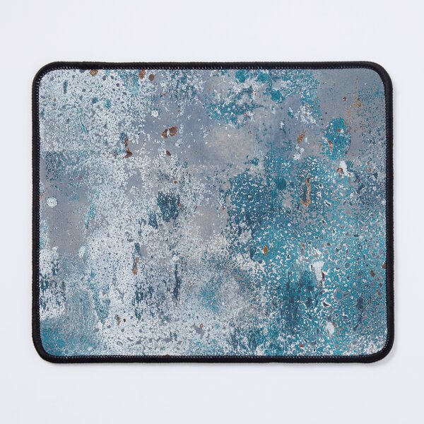 Item preview, Peeling paint in blue, white and rust. Textured, rugged, weathered designed and sold by kittyvdheuvel.