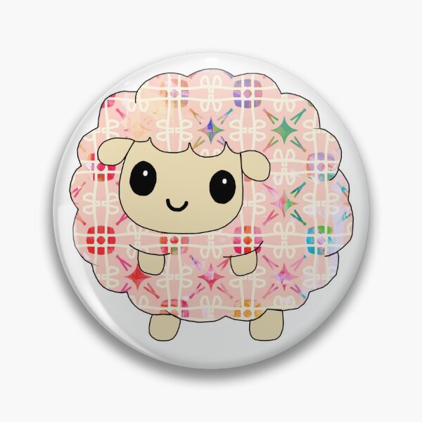 Item preview, fluffy little sheep (abstract edition) designed and sold by ShipsinParadise.