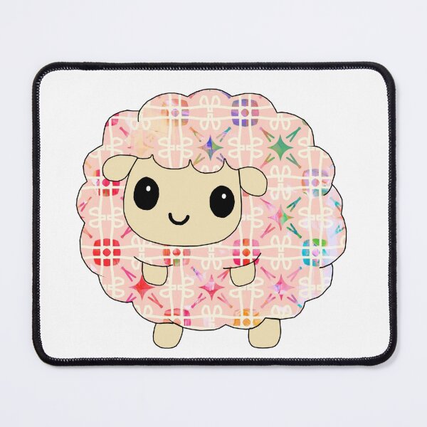 Item preview, fluffy little sheep (abstract edition) designed and sold by ShipsinParadise.