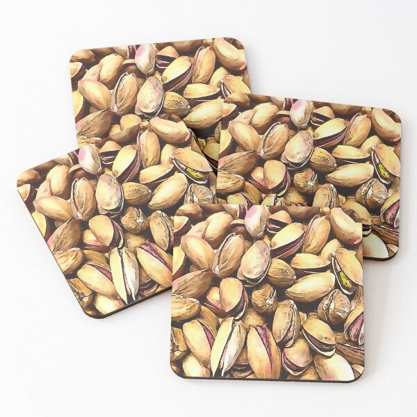 Item preview, Pistachio Nuts Black Outline Art designed and sold by taiche.