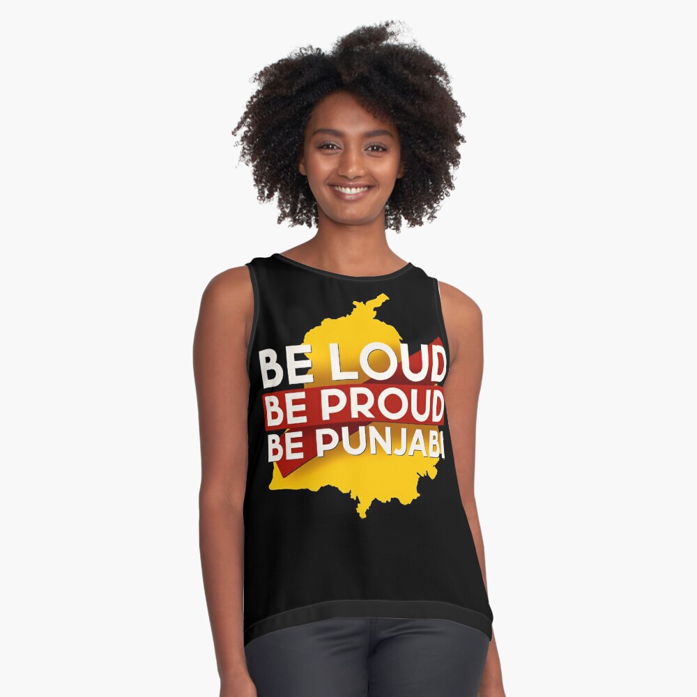 Be Loud Be Punjabi – Women T Shirt