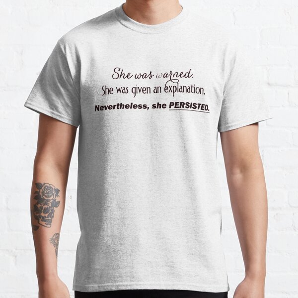 Item preview, She was warned; she was given an explanation . . .  designed and sold by Deborah Smith.