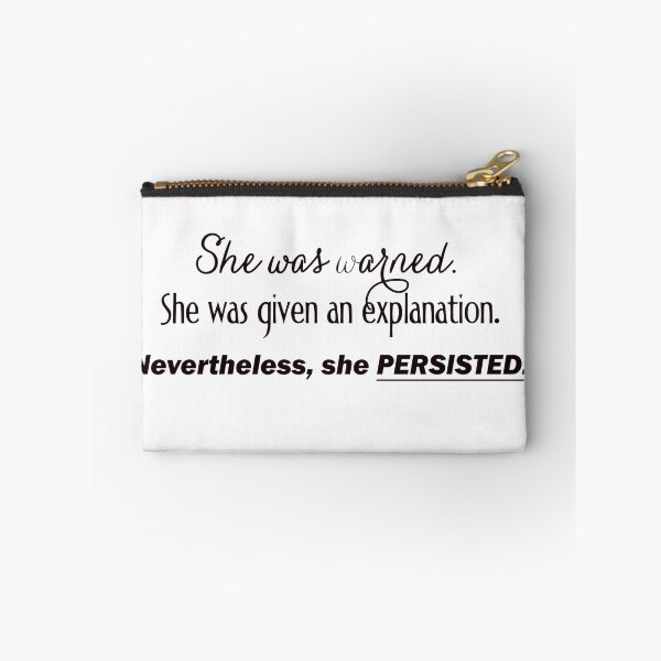 Item preview, She was warned; she was given an explanation . . .  designed and sold by Deborah Smith.