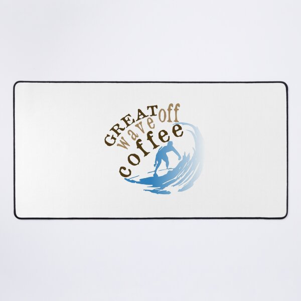 Item preview, great wave off coffee t-shirt designed and sold by lookystyle.