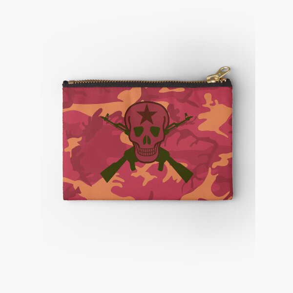 Item preview, Skull Army - Fire brick and Tangerine Camouflage designed and sold by uphome.