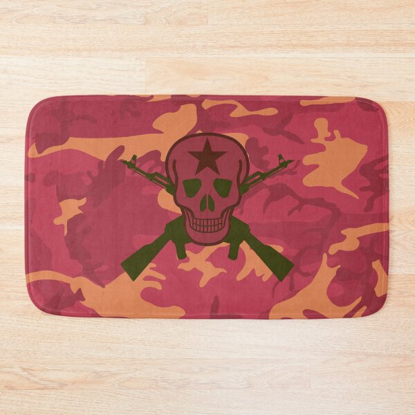 Item preview, Skull Army - Fire brick and Tangerine Camouflage designed and sold by uphome.