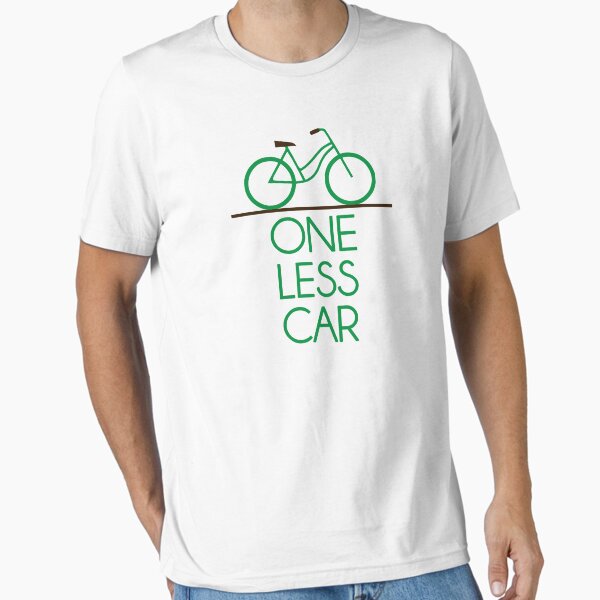 Item preview, One Less Car Earth Friendly Bicycle designed and sold by TheShirtYurt.