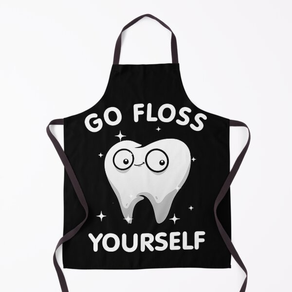 Item preview, Go Floss Yourself Funny Teeth Orthodontists designed and sold by norwoodcarney.