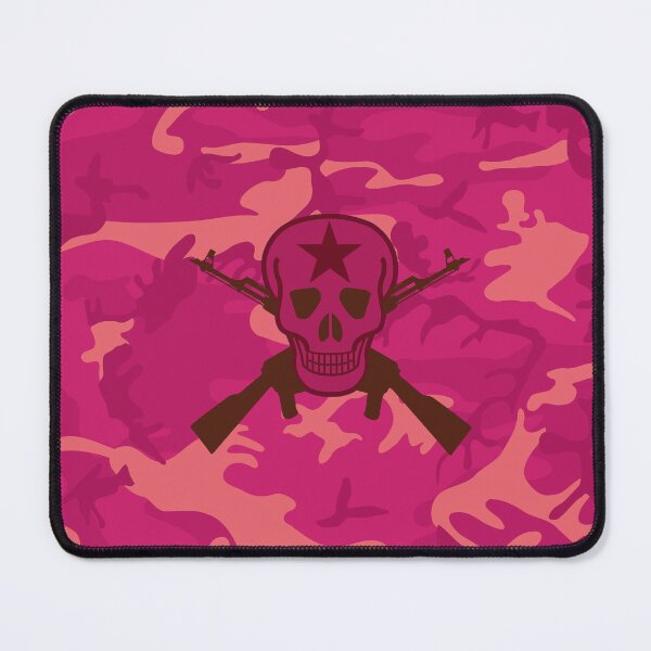 Item preview, Skull Army - Ruby and Rose Pink Camouflage designed and sold by uphome.