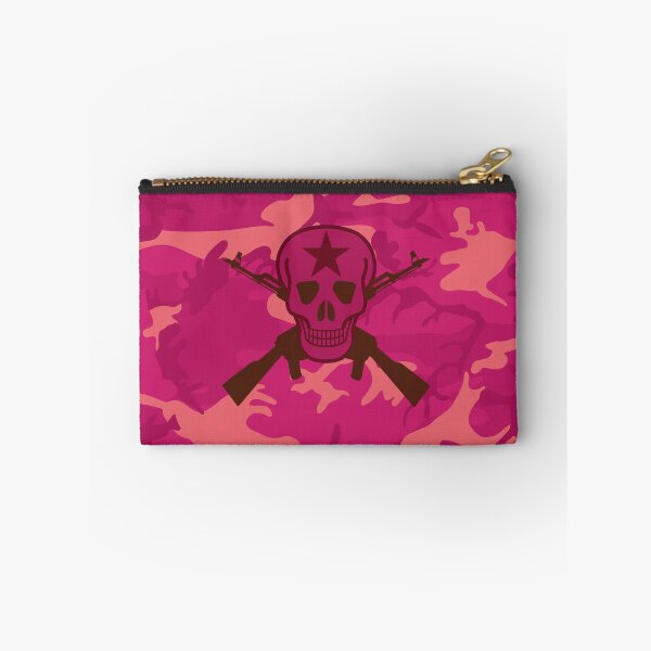 Item preview, Skull Army - Ruby and Rose Pink Camouflage designed and sold by uphome.