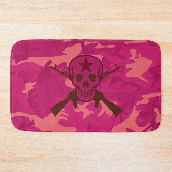 Item preview, Skull Army - Ruby and Rose Pink Camouflage designed and sold by uphome.