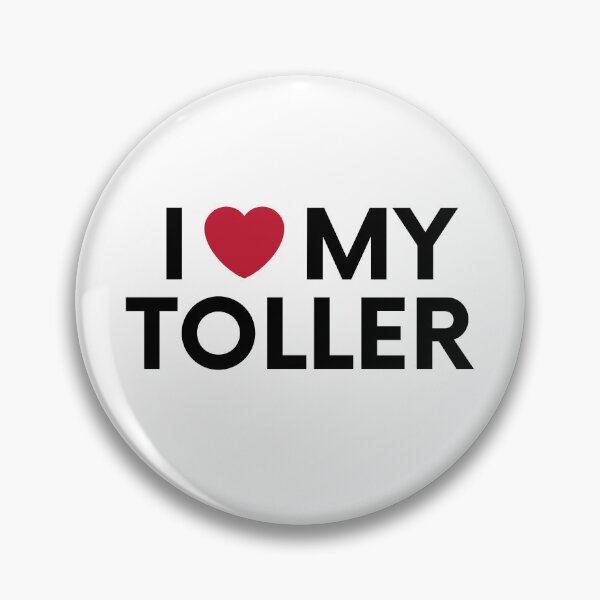 Item preview, i love my toller dog, Nova Scotia Duck Tolling Retriever designed and sold by EChendesign.