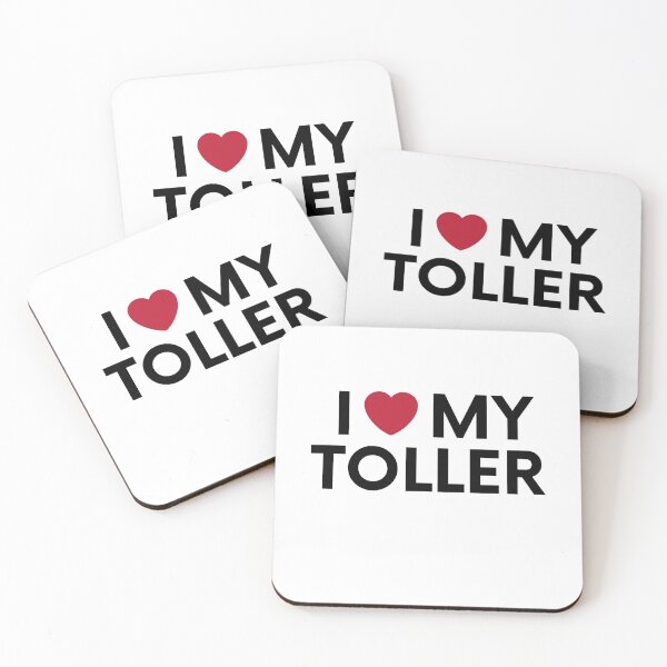 Item preview, i love my toller dog, Nova Scotia Duck Tolling Retriever designed and sold by EChendesign.