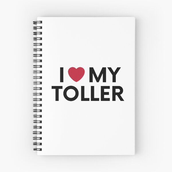 Item preview, i love my toller dog, Nova Scotia Duck Tolling Retriever designed and sold by EChendesign.